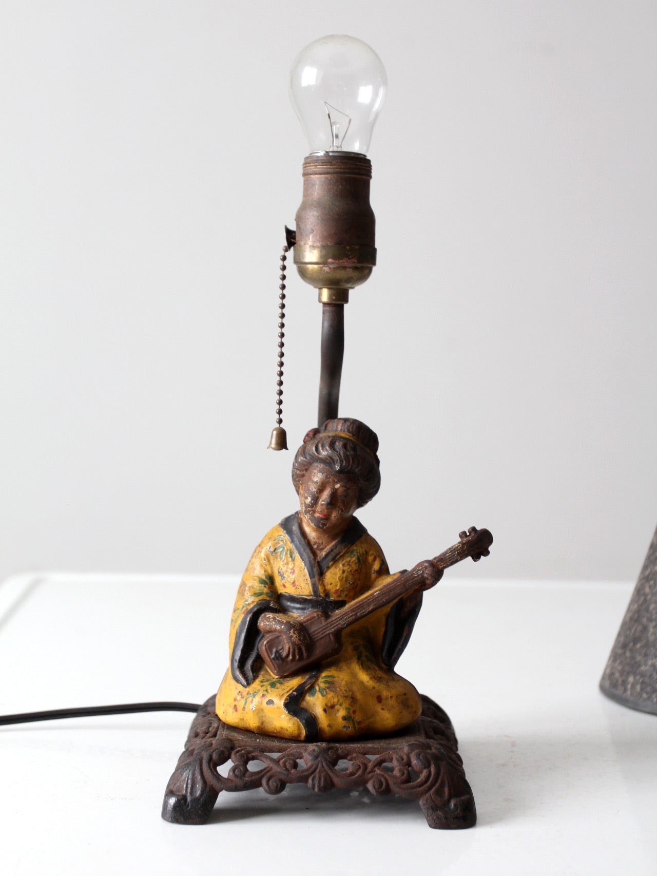Hubley cast iron lamp circa 1930