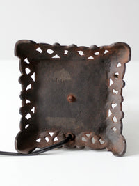Hubley cast iron lamp circa 1930
