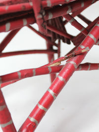 antique Adirondack children's chairs pair