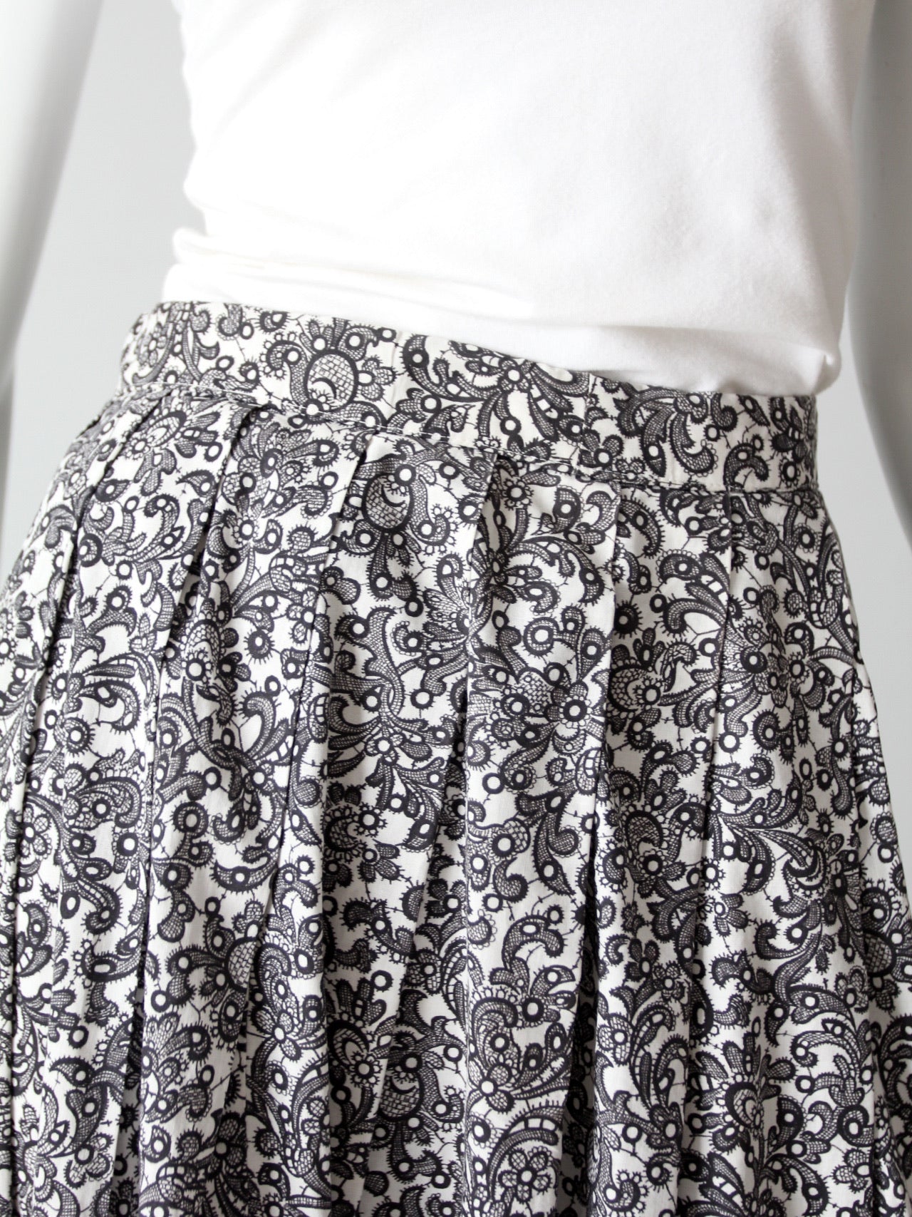 vintage circle skirt