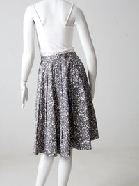 vintage circle skirt