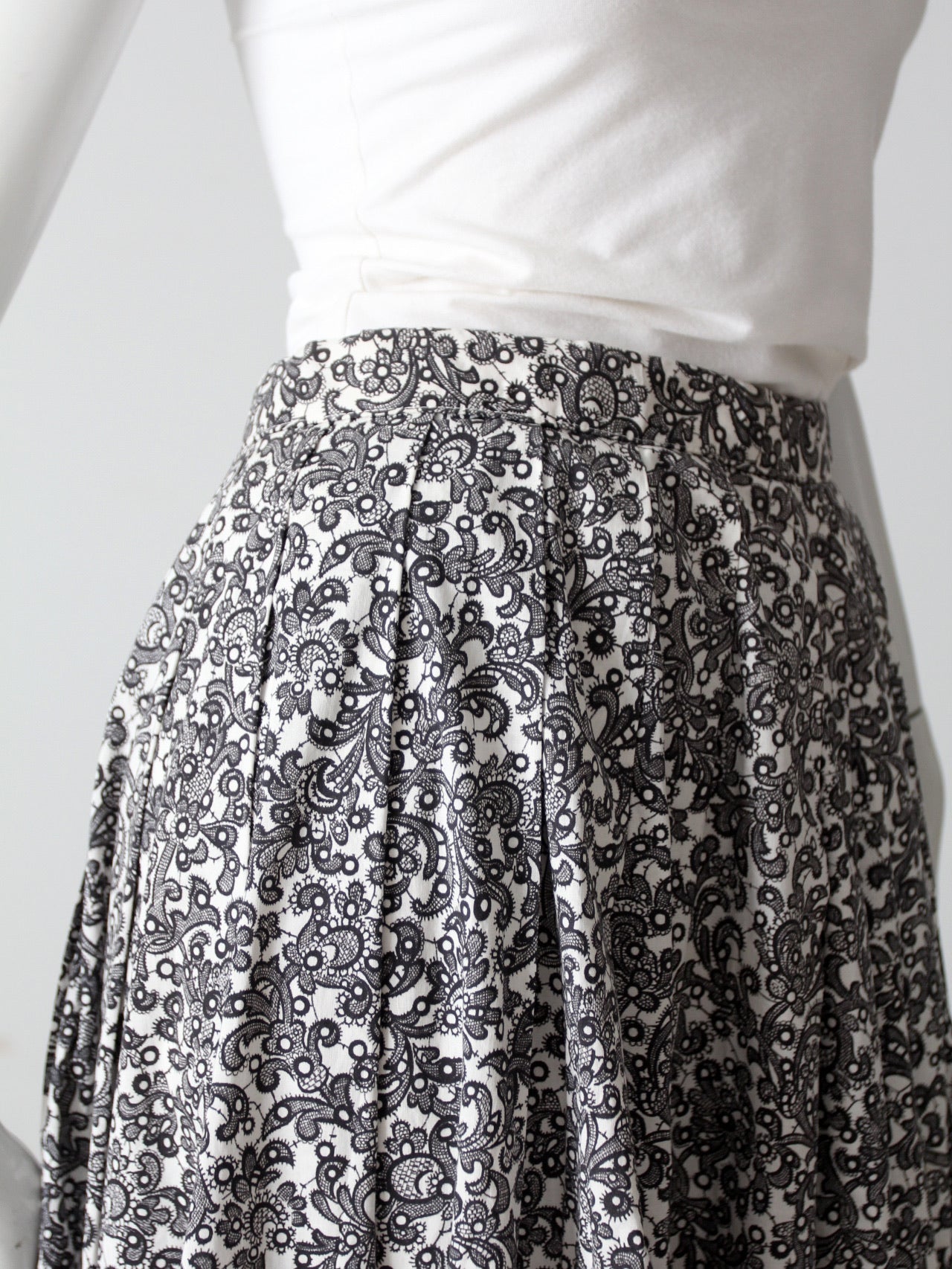vintage circle skirt