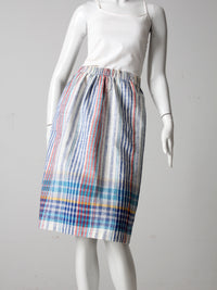 vintage stripe skirt