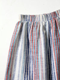 vintage stripe skirt