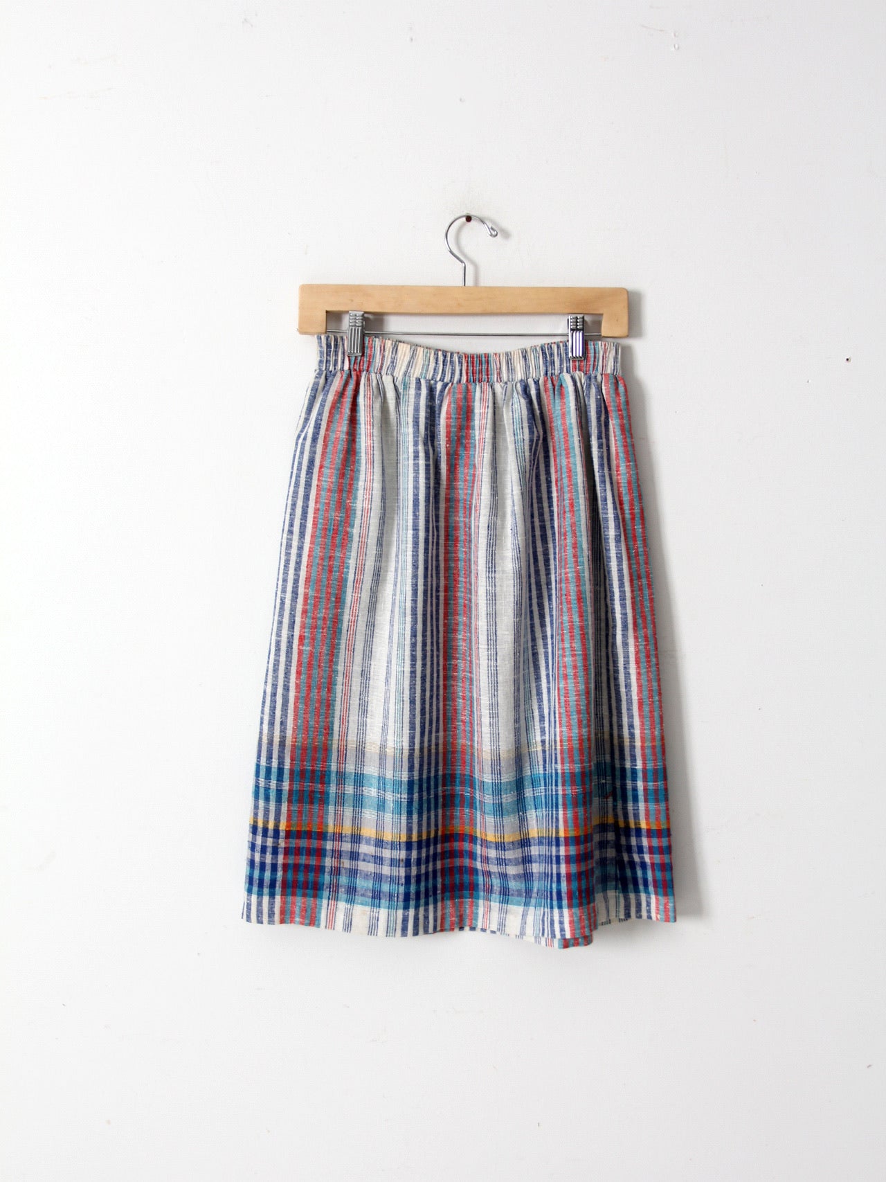 vintage stripe skirt