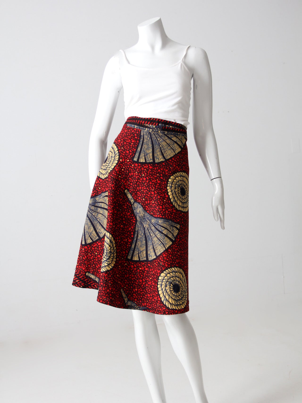 vintage wrap skirt