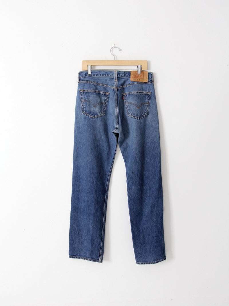 vintage Levi's 501xx denim jeans, 33 x 31