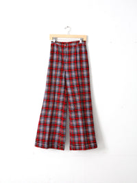 vintage 70s Bobbie Brooks plaid pants
