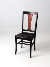 antique Arts & Crafts accent chair