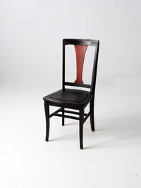 antique Arts & Crafts accent chair