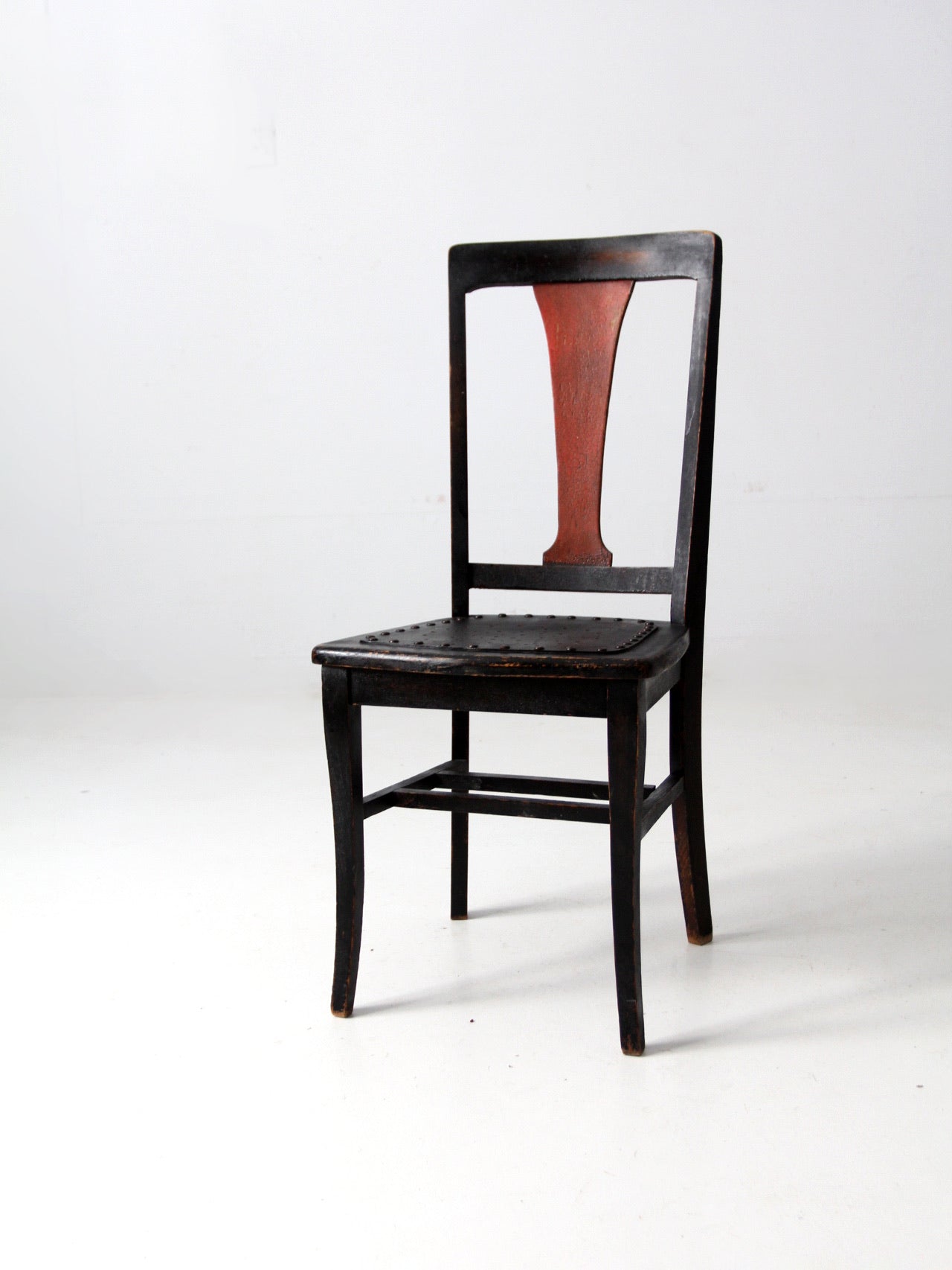 antique Arts & Crafts accent chair