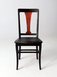 antique Arts & Crafts accent chair