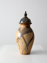vintage studio pottery vase