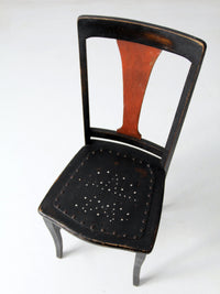 antique Arts & Crafts accent chair