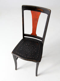 antique Arts & Crafts accent chair