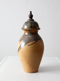 vintage studio pottery vase