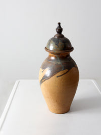 vintage studio pottery vase