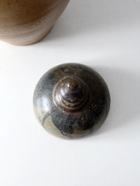 vintage studio pottery vase