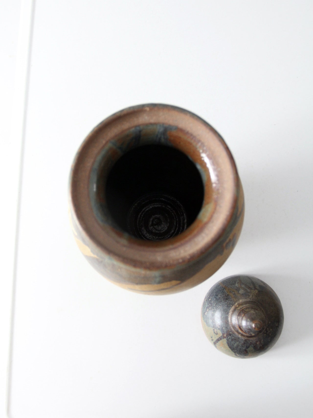 vintage studio pottery vase