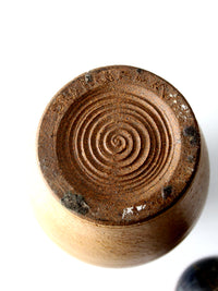 vintage studio pottery vase