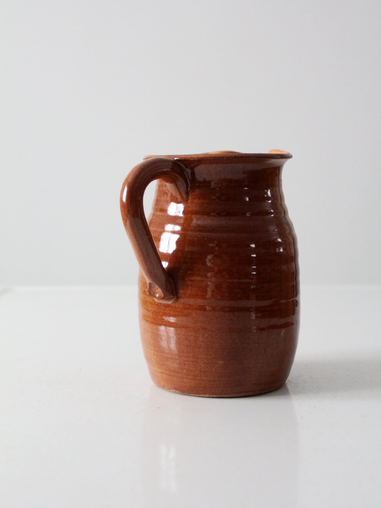 vintage studio pottery pitcher