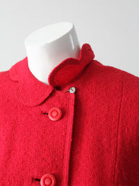 vintage 60s boucle skirt suit