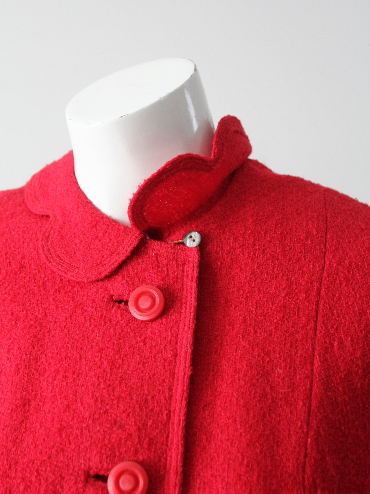 vintage 60s boucle skirt suit