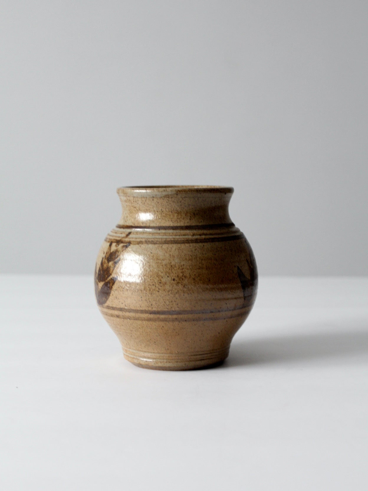 vintage studio pottery vase