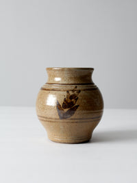 vintage studio pottery vase