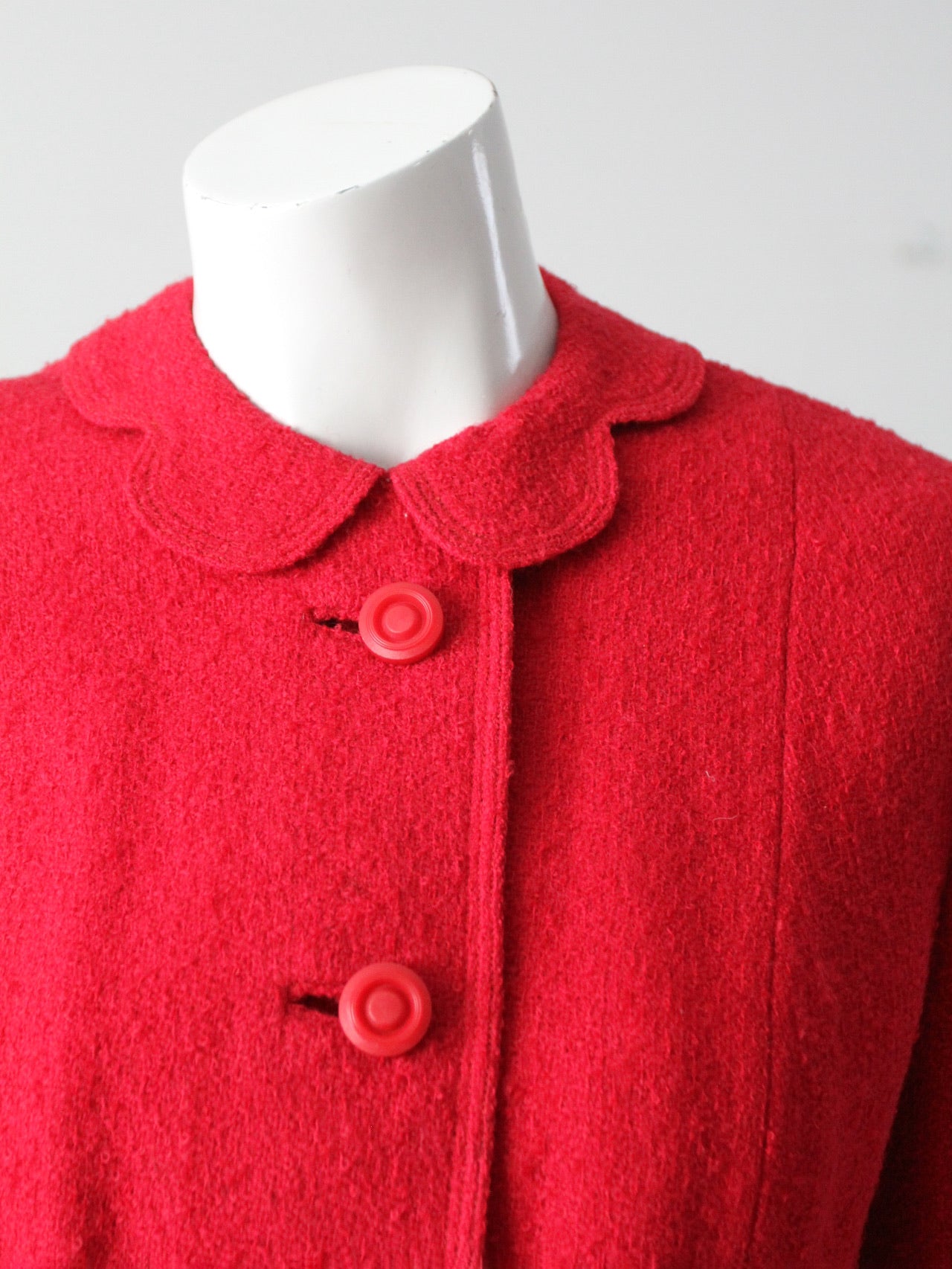 vintage 60s boucle skirt suit