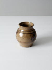 vintage studio pottery vase
