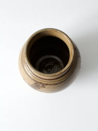 vintage studio pottery vase