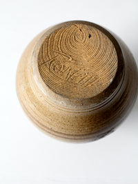 vintage studio pottery vase