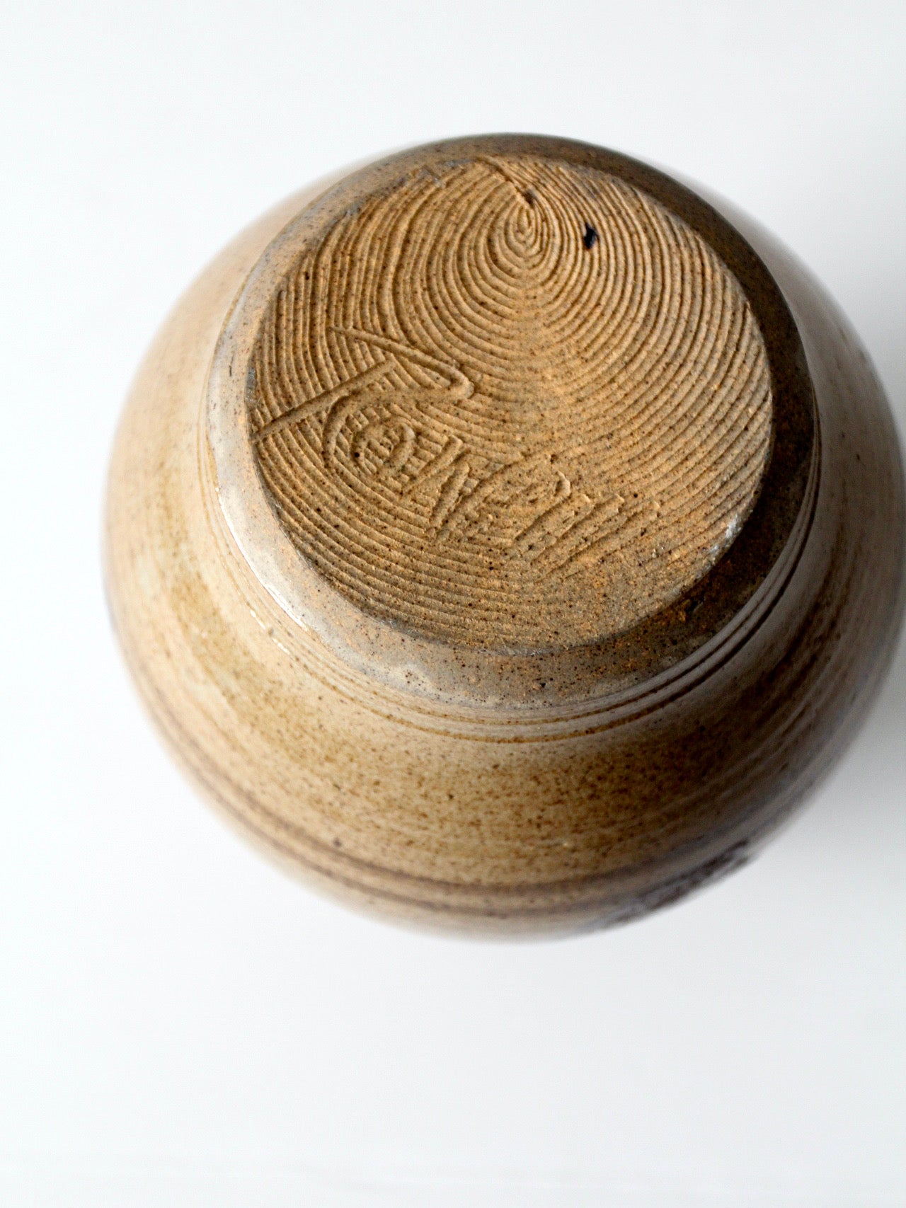 vintage studio pottery vase