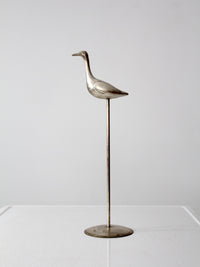 mid-century bird statue