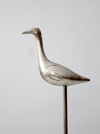 mid-century bird statue