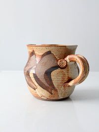 vintage studio pottery pitcher