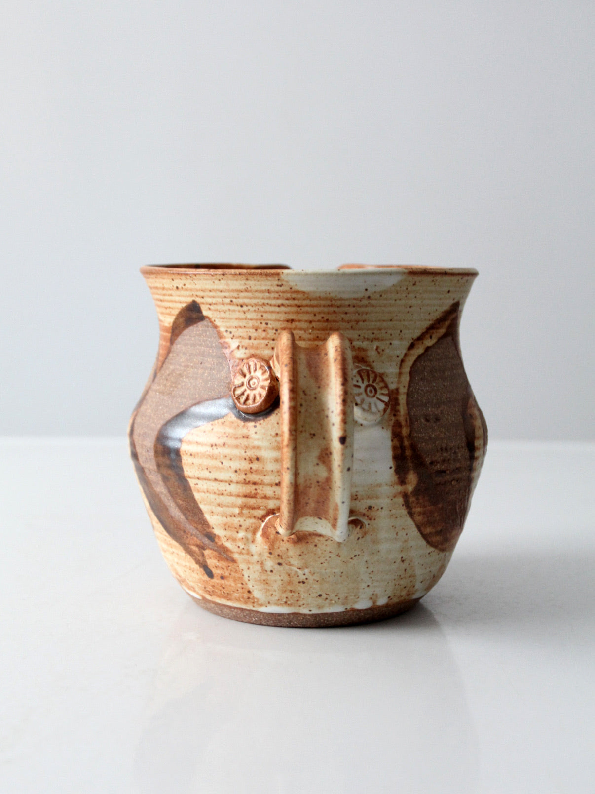 vintage studio pottery pitcher