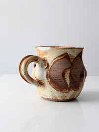 vintage studio pottery pitcher