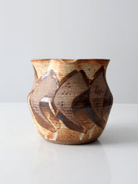 vintage studio pottery pitcher