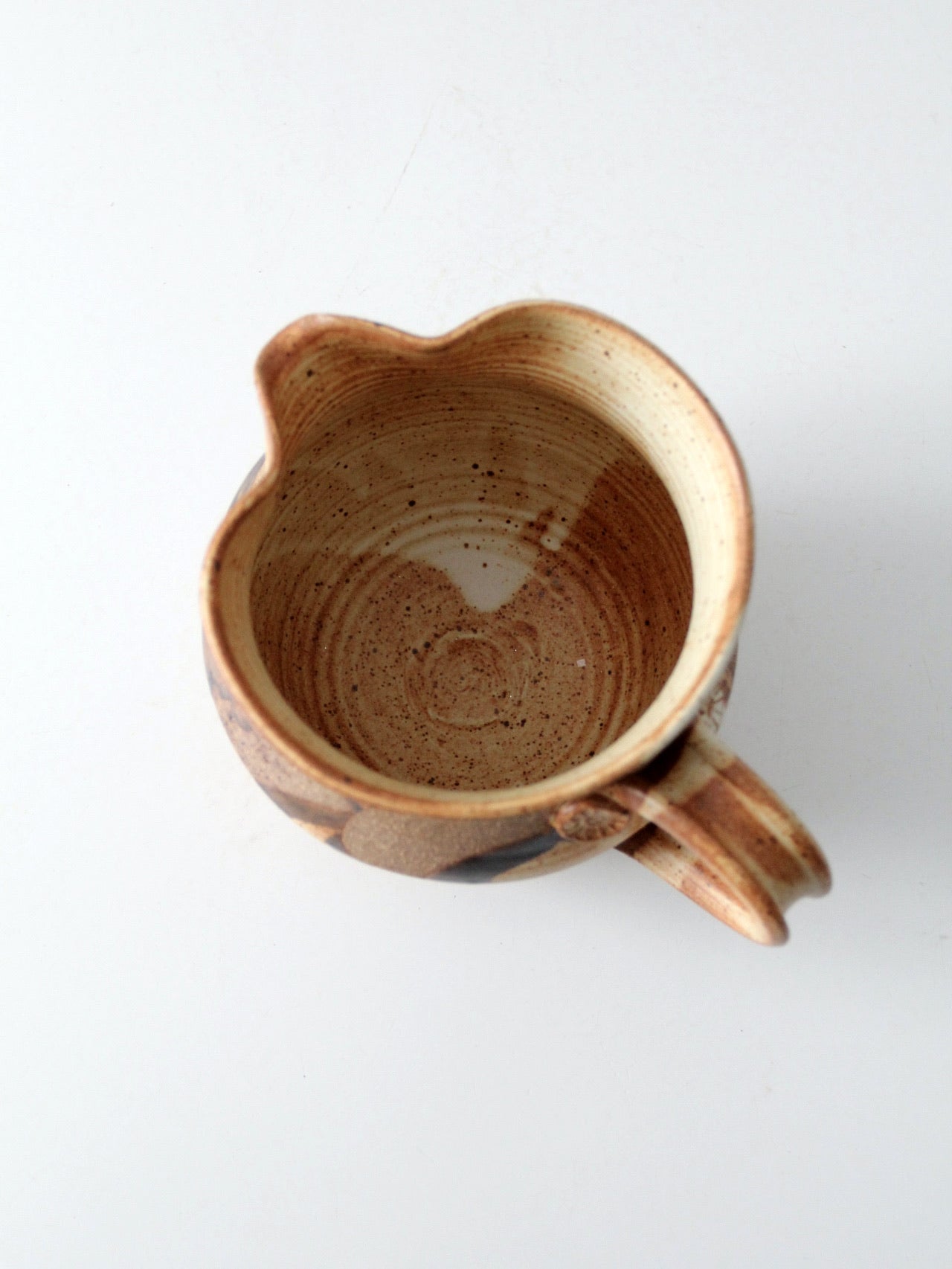 vintage studio pottery pitcher