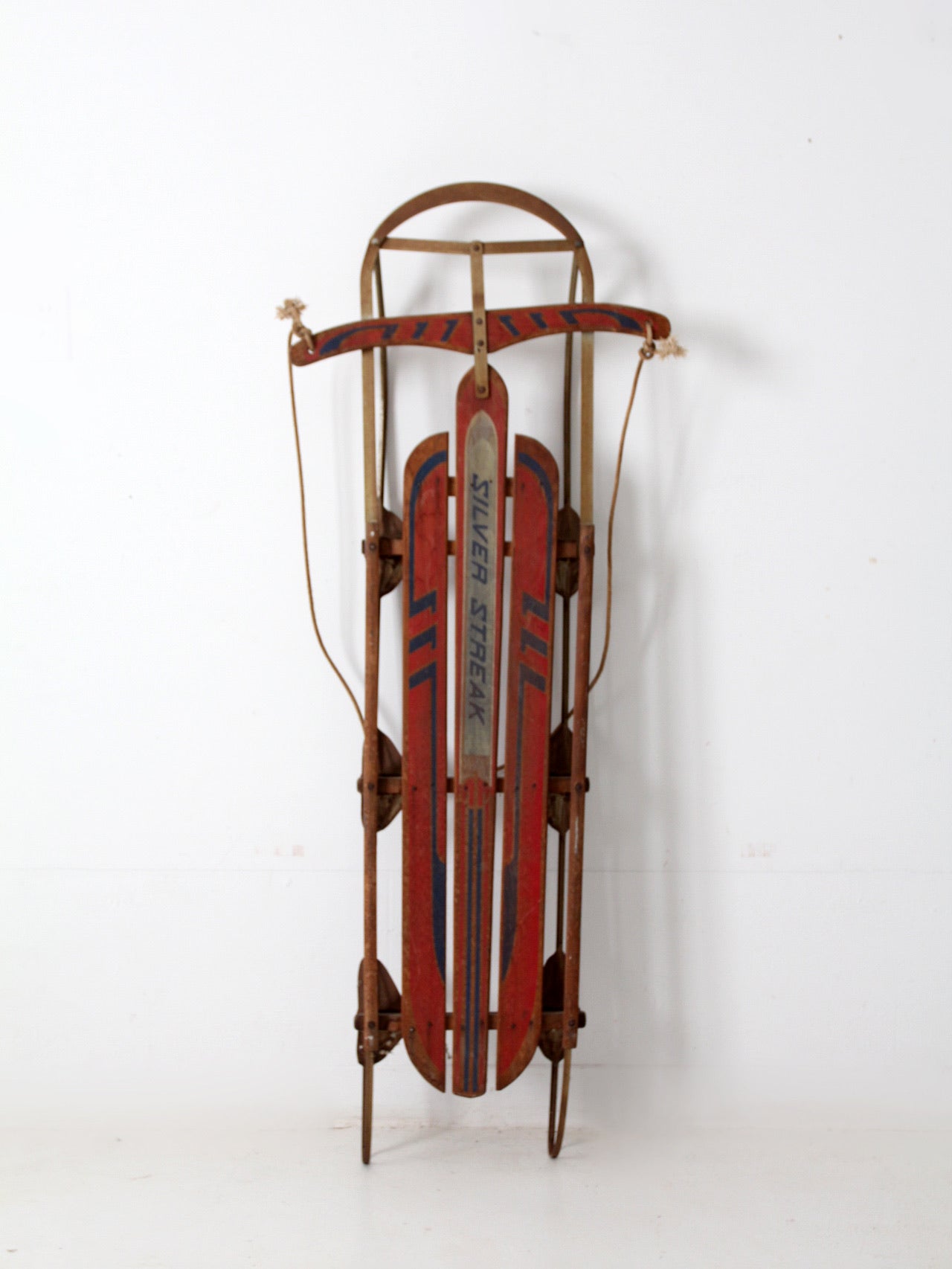 vintage Garton Silver Streak Sled