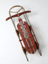 mid century Garton Silver Streak Sled