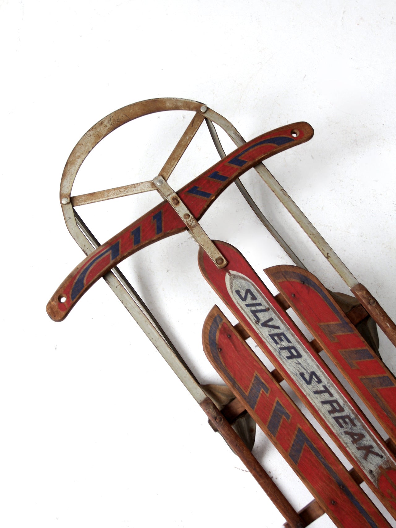 mid century Garton Silver Streak Sled