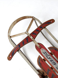 mid century Garton Silver Streak Sled