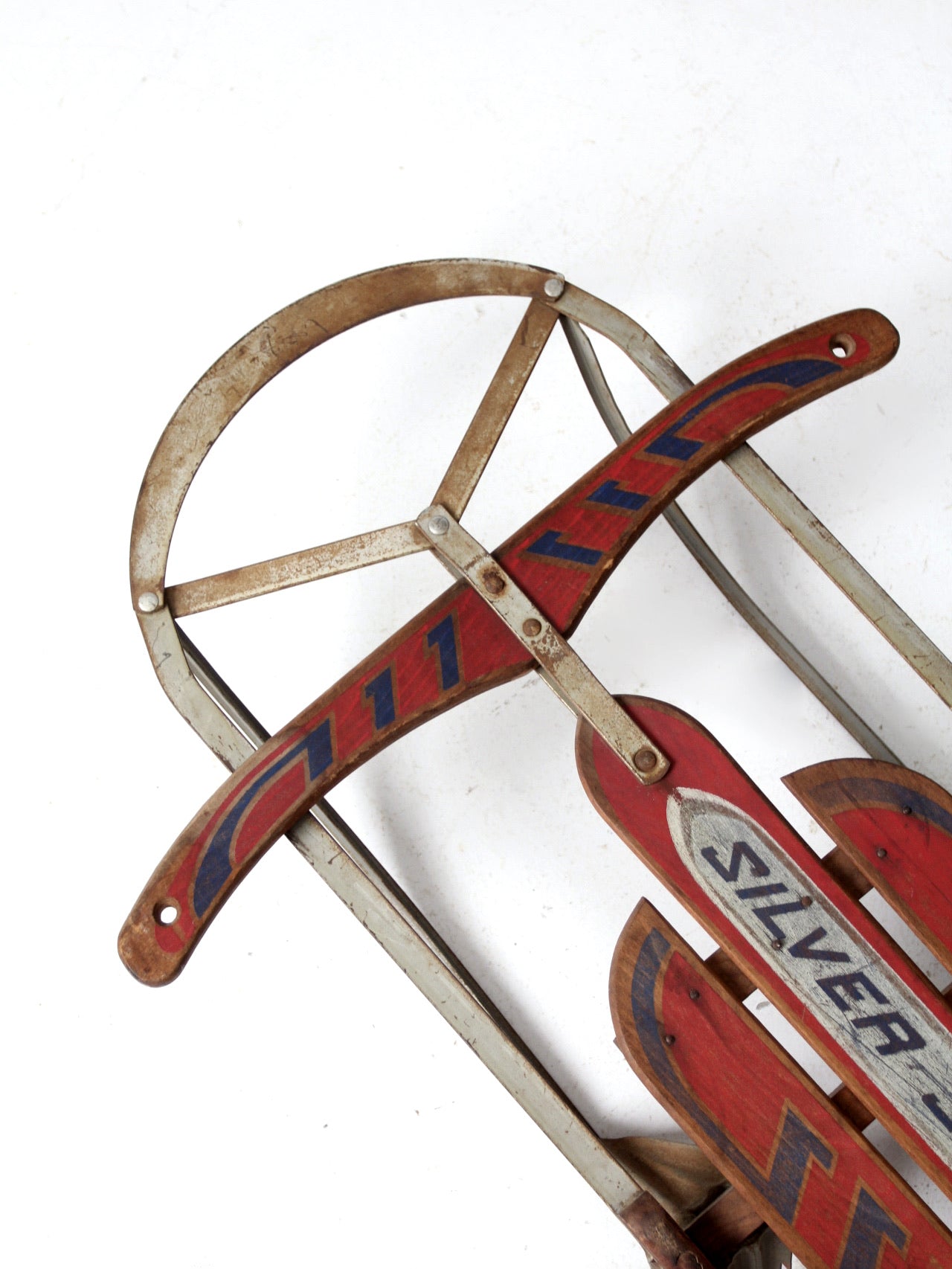 mid century Garton Silver Streak Sled