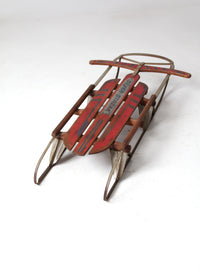 mid century Garton Silver Streak Sled