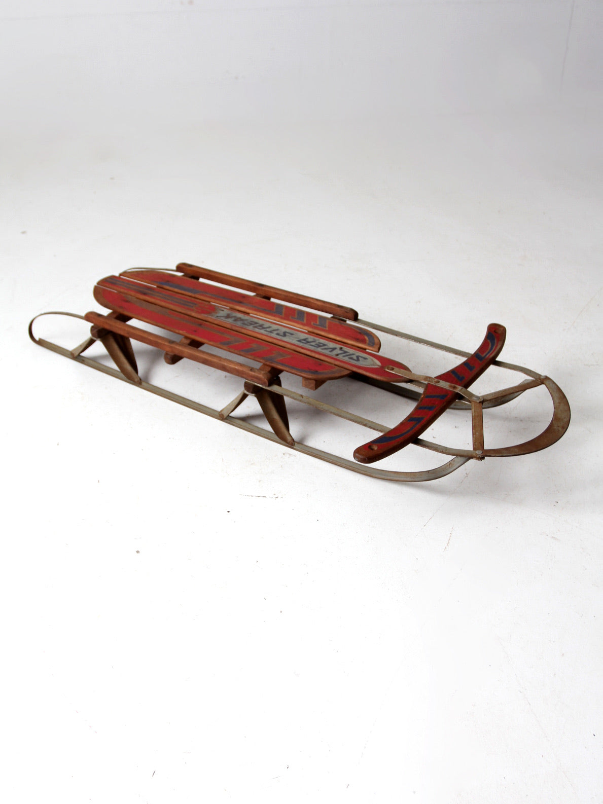 mid century Garton Silver Streak Sled