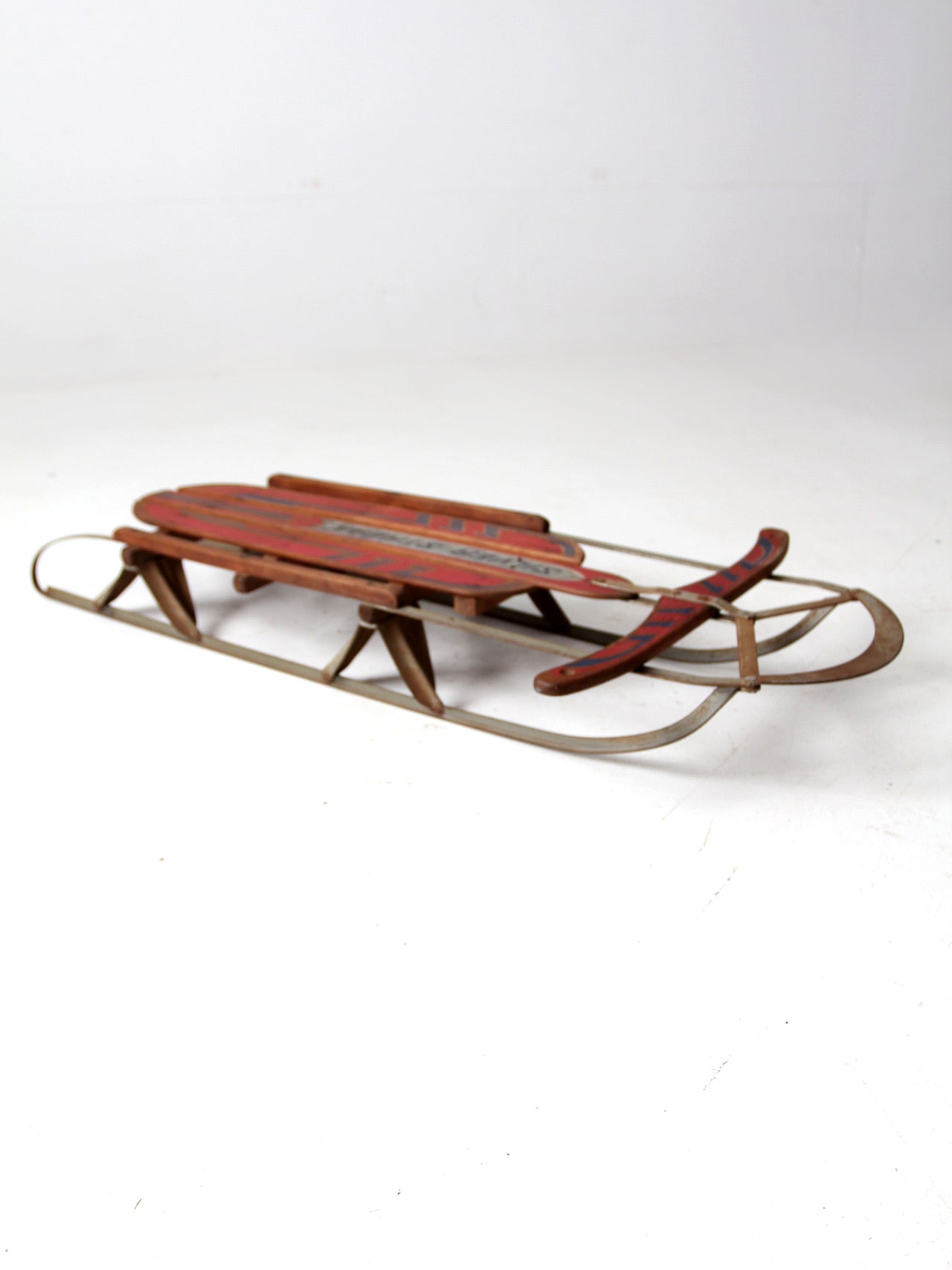 mid century Garton Silver Streak Sled