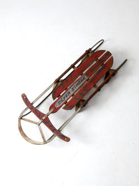 mid century Garton Silver Streak Sled